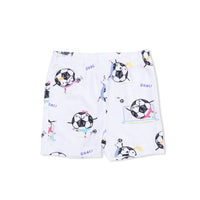 Soccer Balls Playing Soccer Pink - Loungewear Short Set
