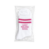 Lucky Mahjong Socks | Women's Athletic Crew Socks