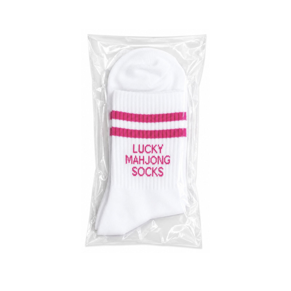 Lucky Mahjong Socks | Women's Athletic Crew Socks