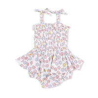 Sarah Floral - Smocked Bubble with Skirt
