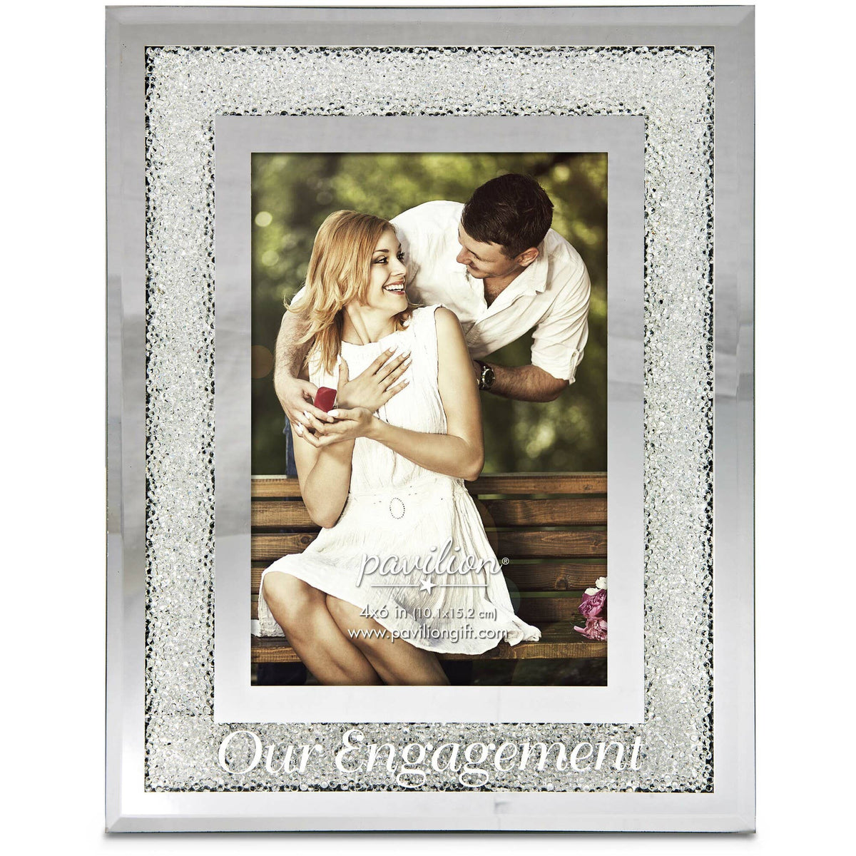 Our Engagement - 7" x 9" Frame (Holds 4" x 6" Photo)