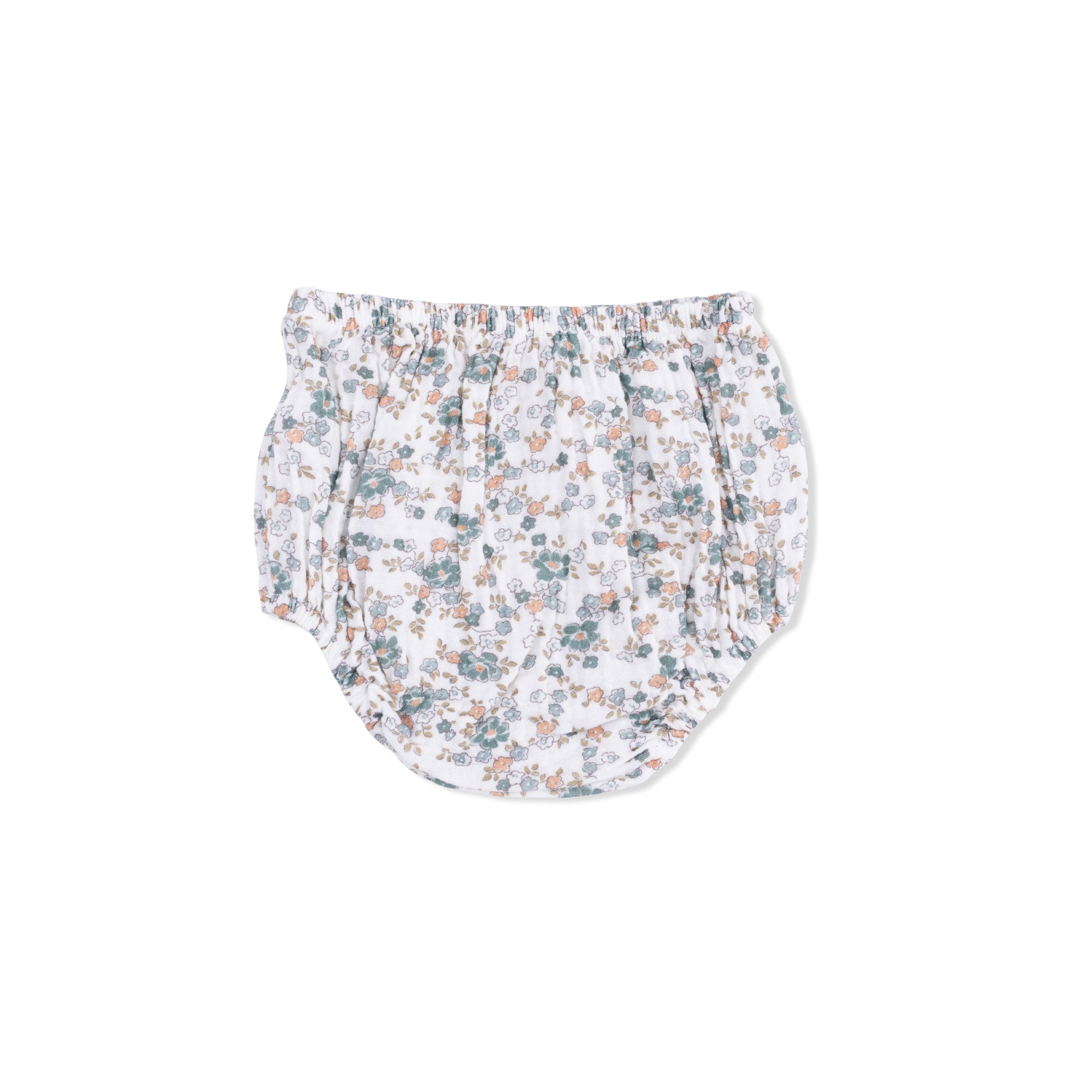 Camille Floral - Ruffly Strap Top and Bloomer