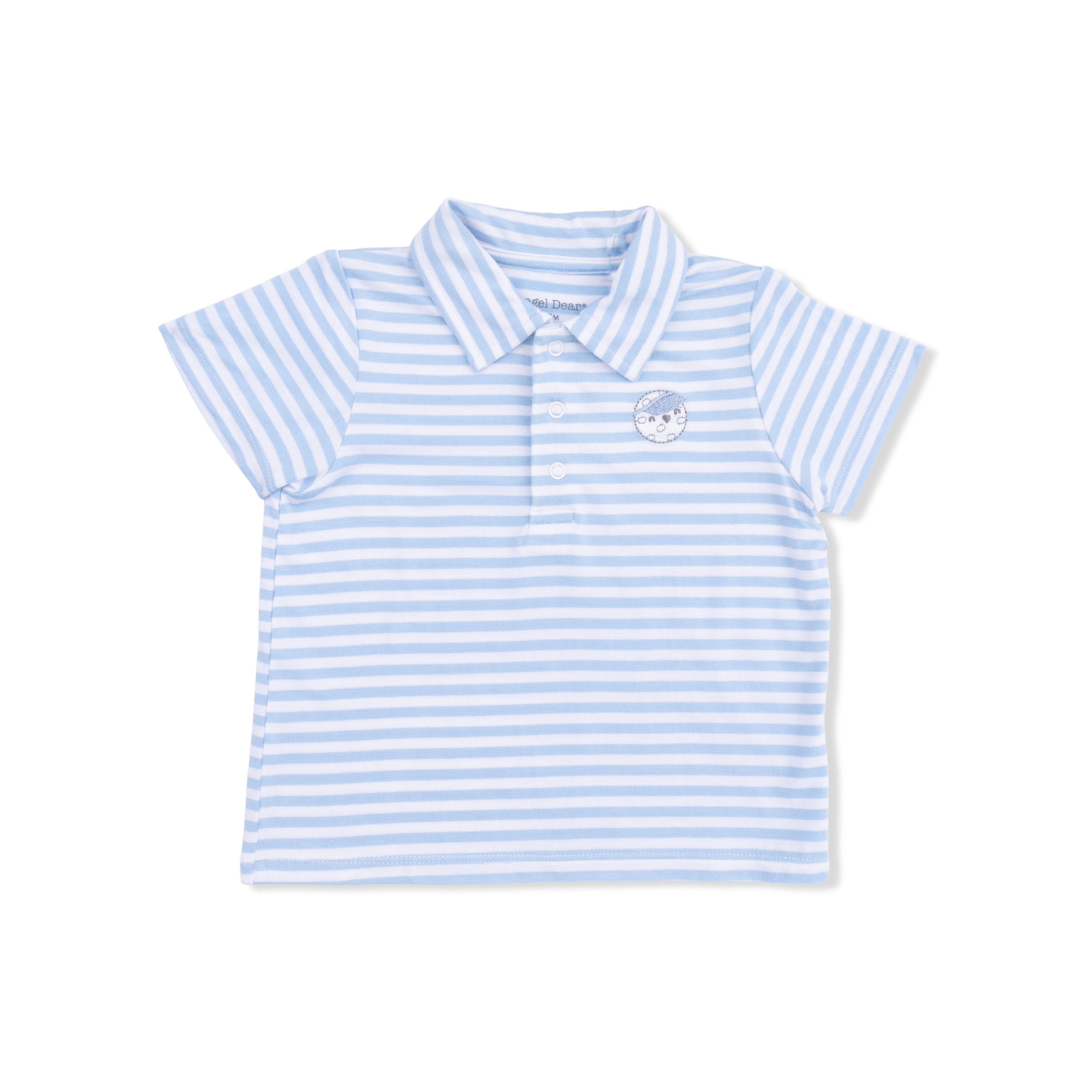 Striped Golf - Polo with Casual Short