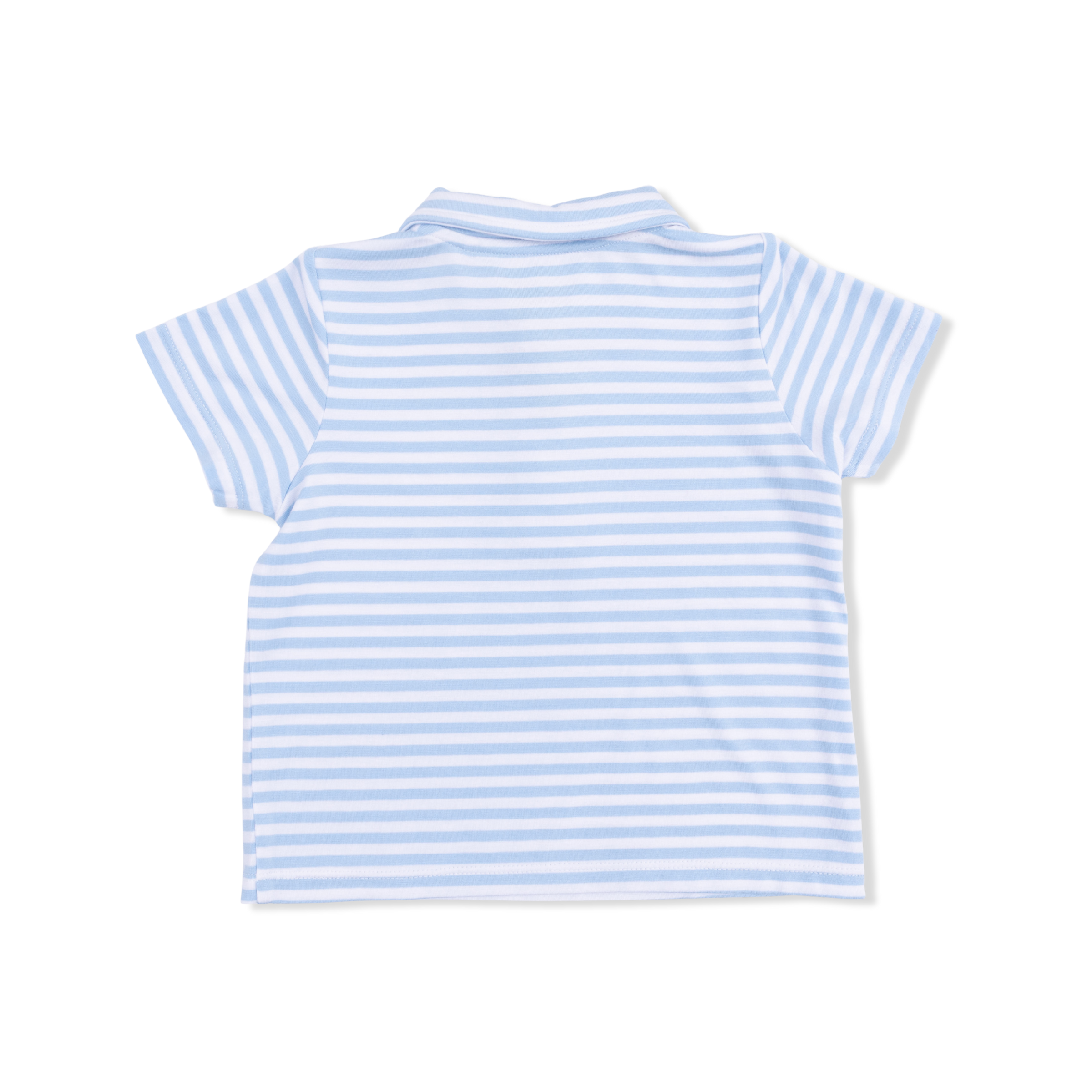 Striped Golf - Polo with Casual Short