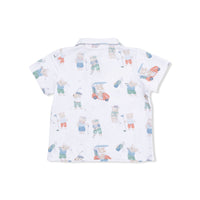 Golfing Teddy Bears - Polo with Casual Short
