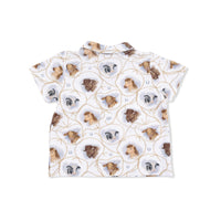 Farm Animals Rope Cameos Uni - Polo with Casual Short