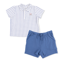 Baseball Stripe - Polo with Everyday Short