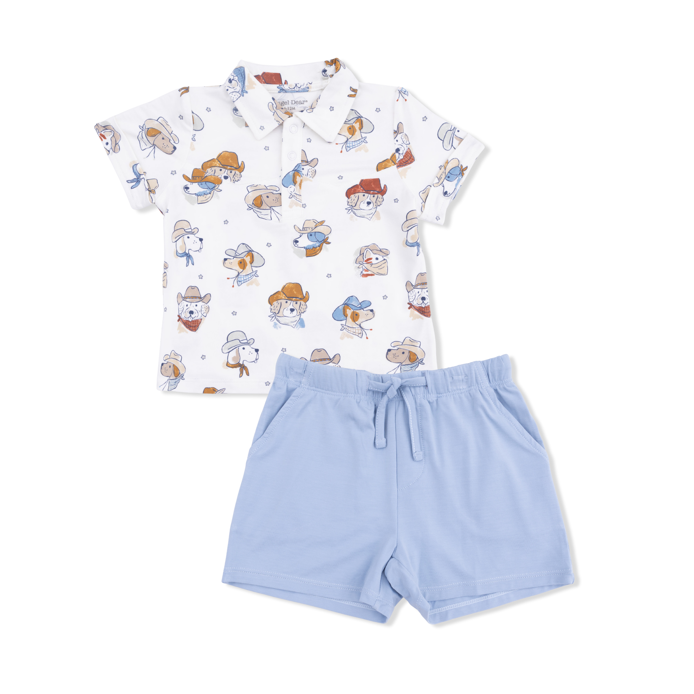 Cowdogs - Cowboy Polo with Casual Short
