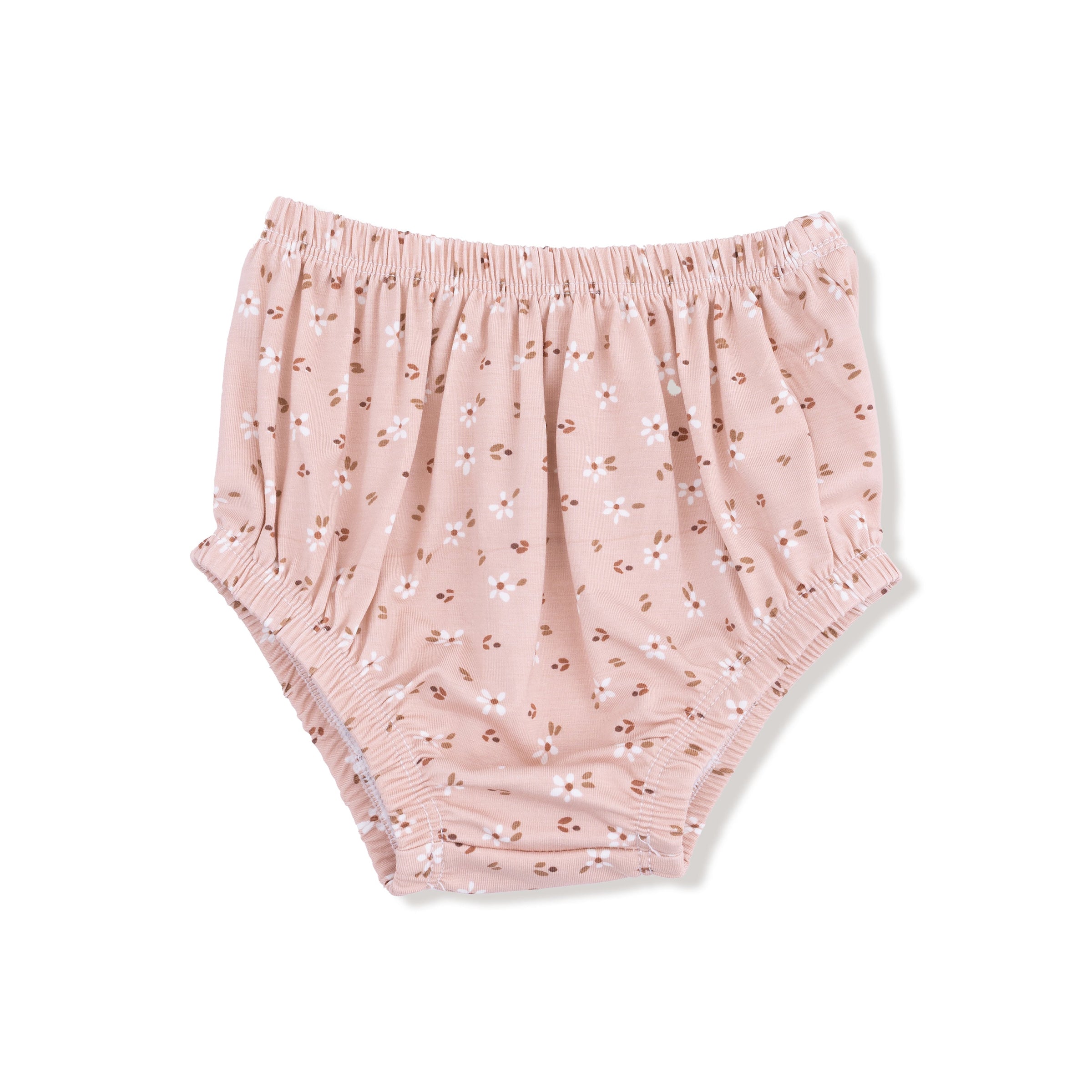 Carrie Floral Pink - Long Sleeve Dress + Diaper Cover