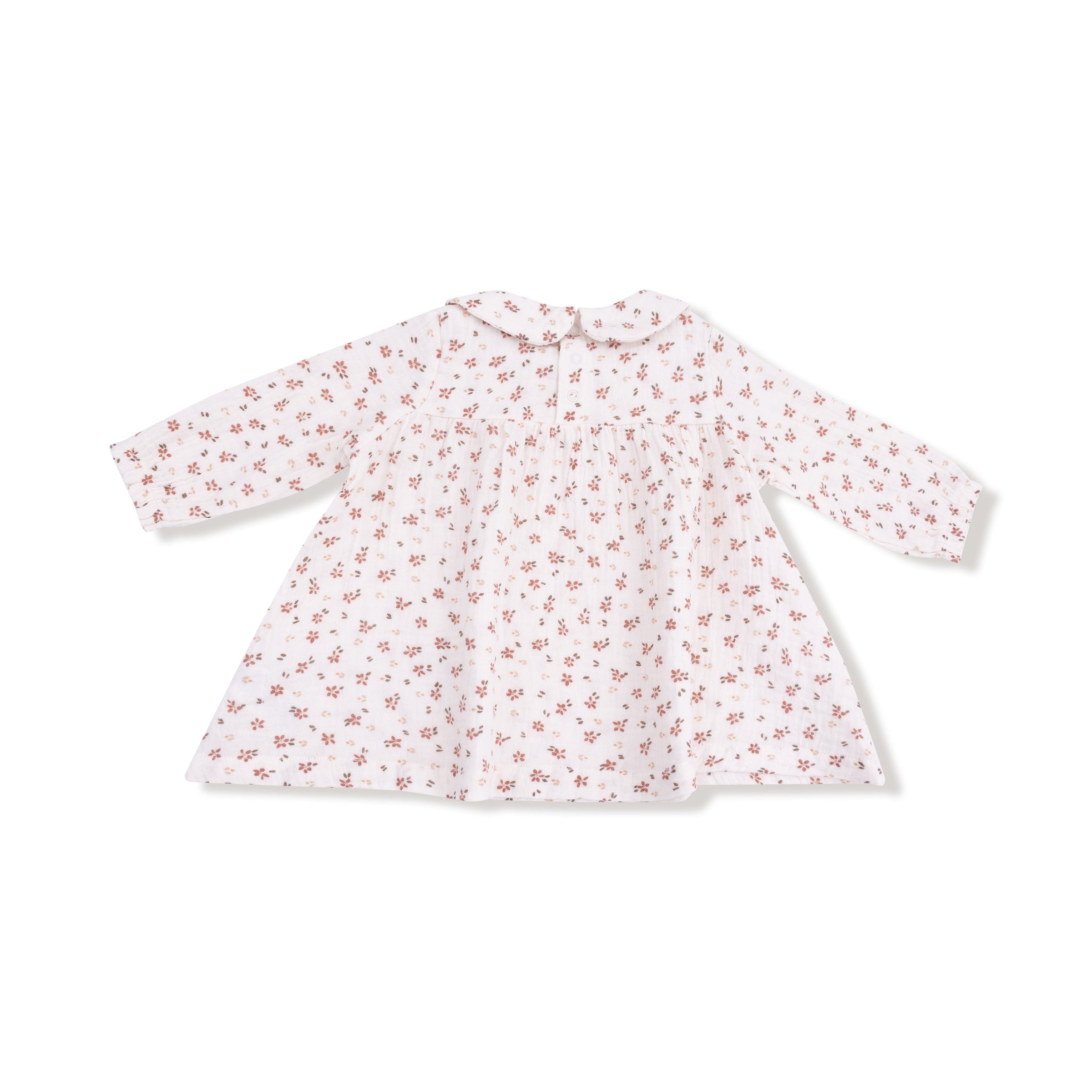 Carrie Floral - Long Sleeve Dress + Diaper Cover