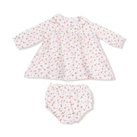 Carrie Floral - Long Sleeve Dress + Diaper Cover