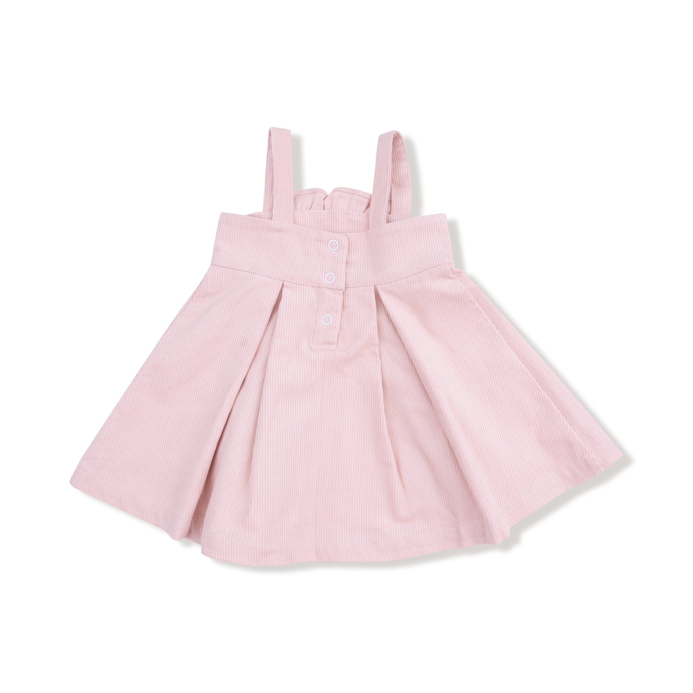 Veiled Pink - Ruffle Jumper with Diaper Cover