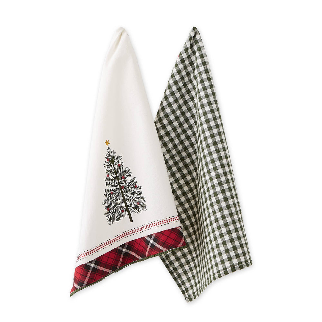 O Tannenbaum Tea Towel Set Of 2