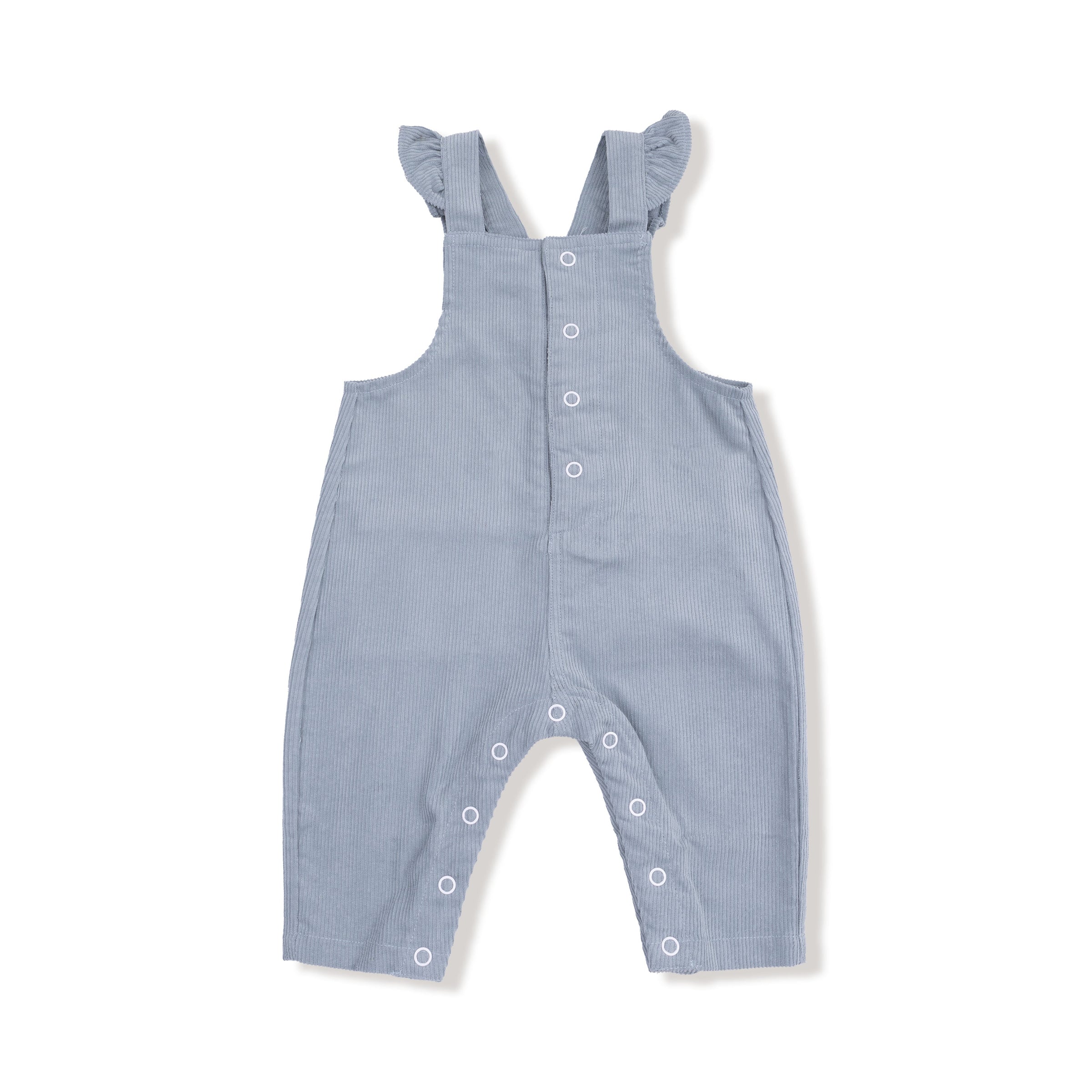 Quarry - Front Snap Ruffle Overall