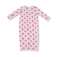 Rose Bow Lattice - Kimono Gown