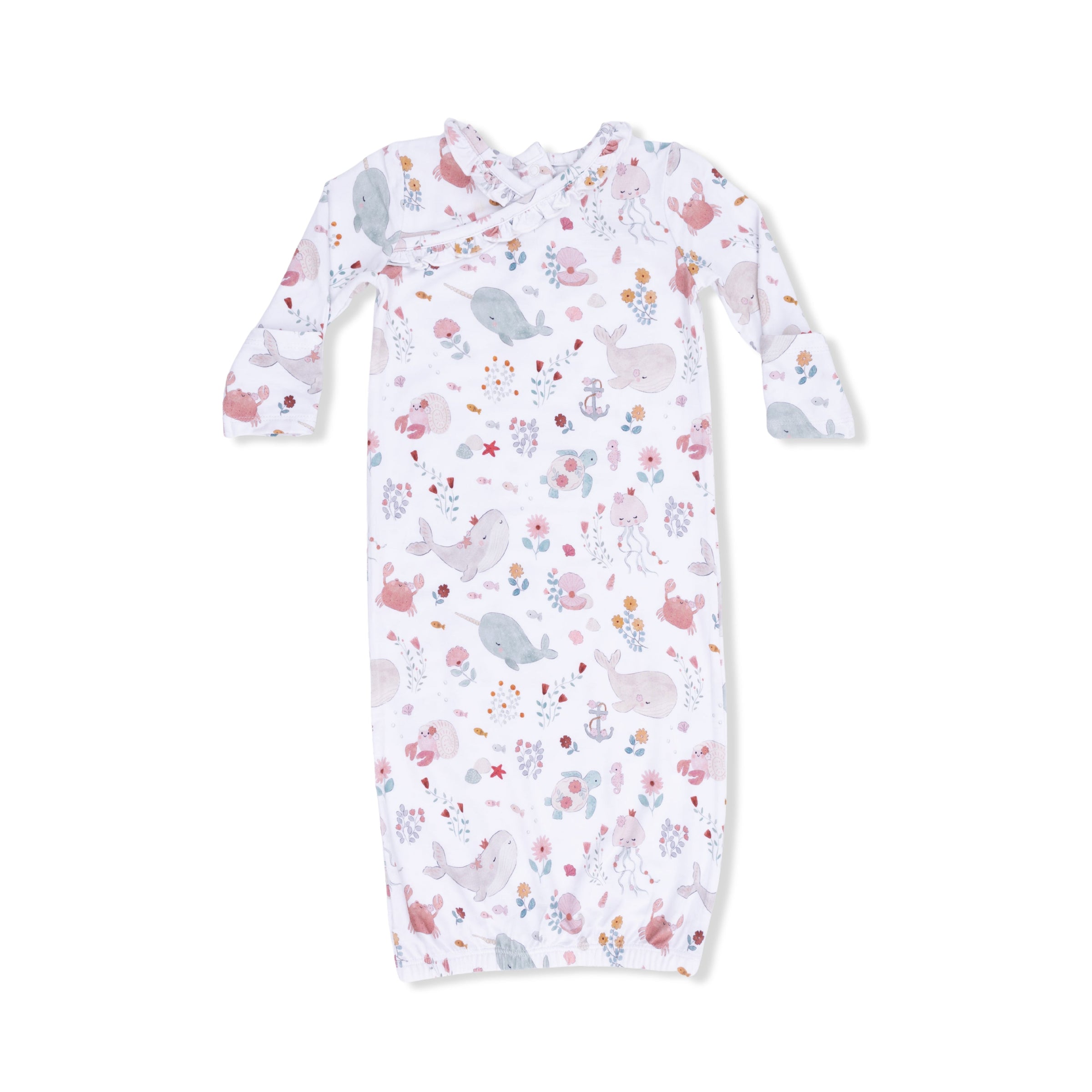 Garden Sea Creatures - Kimono Gown
