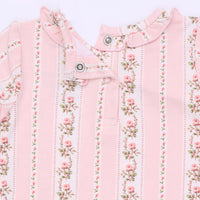 Antoinette Stripe - Kimono Gown and Knotted Hat