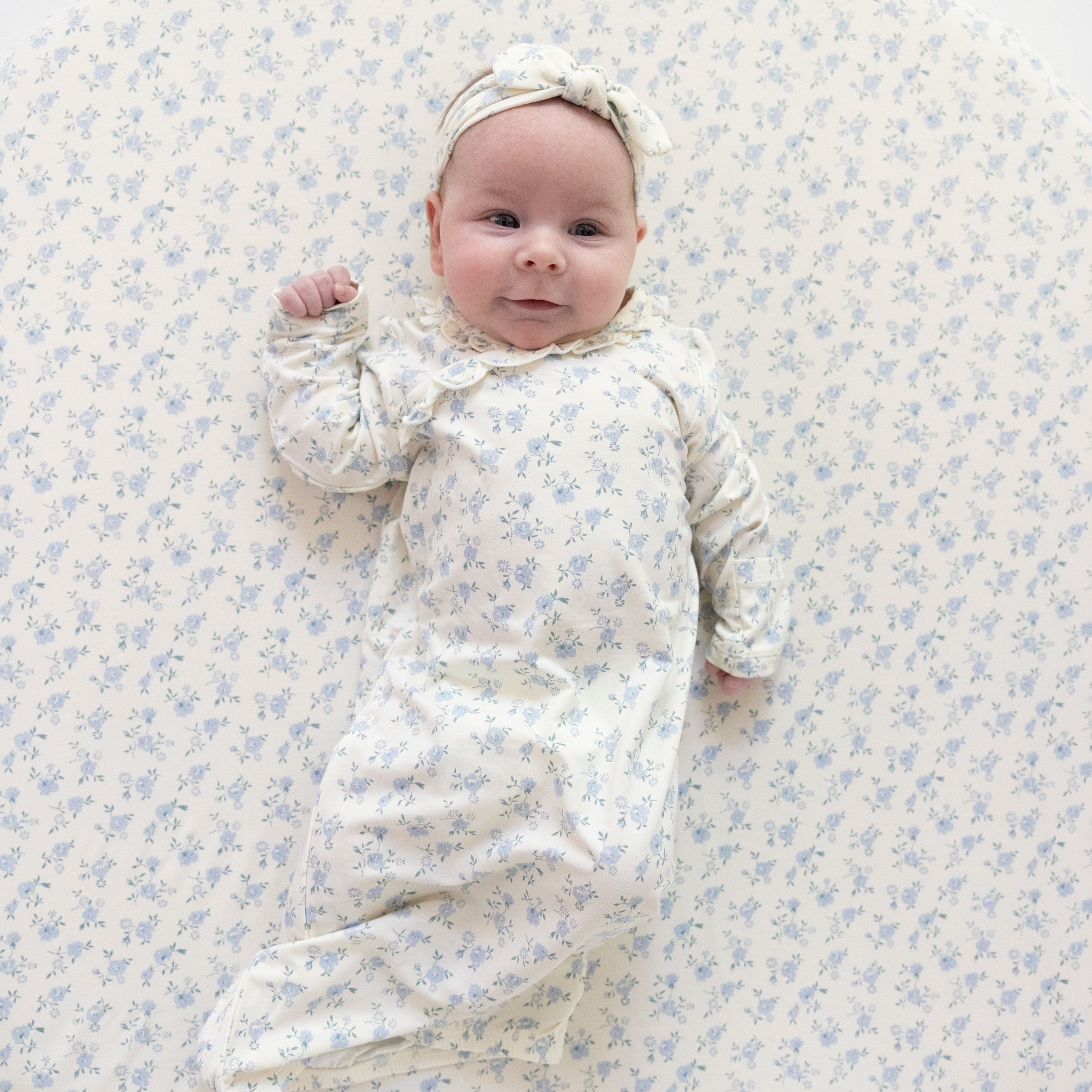 Rose Briar - Kimono Gown and Knot Headband