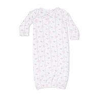 Dainty Buds and Bows - Kimono Gown & Knot Headband