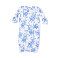 Dream Cottage Floral - Kimono Gown & Knot Headband