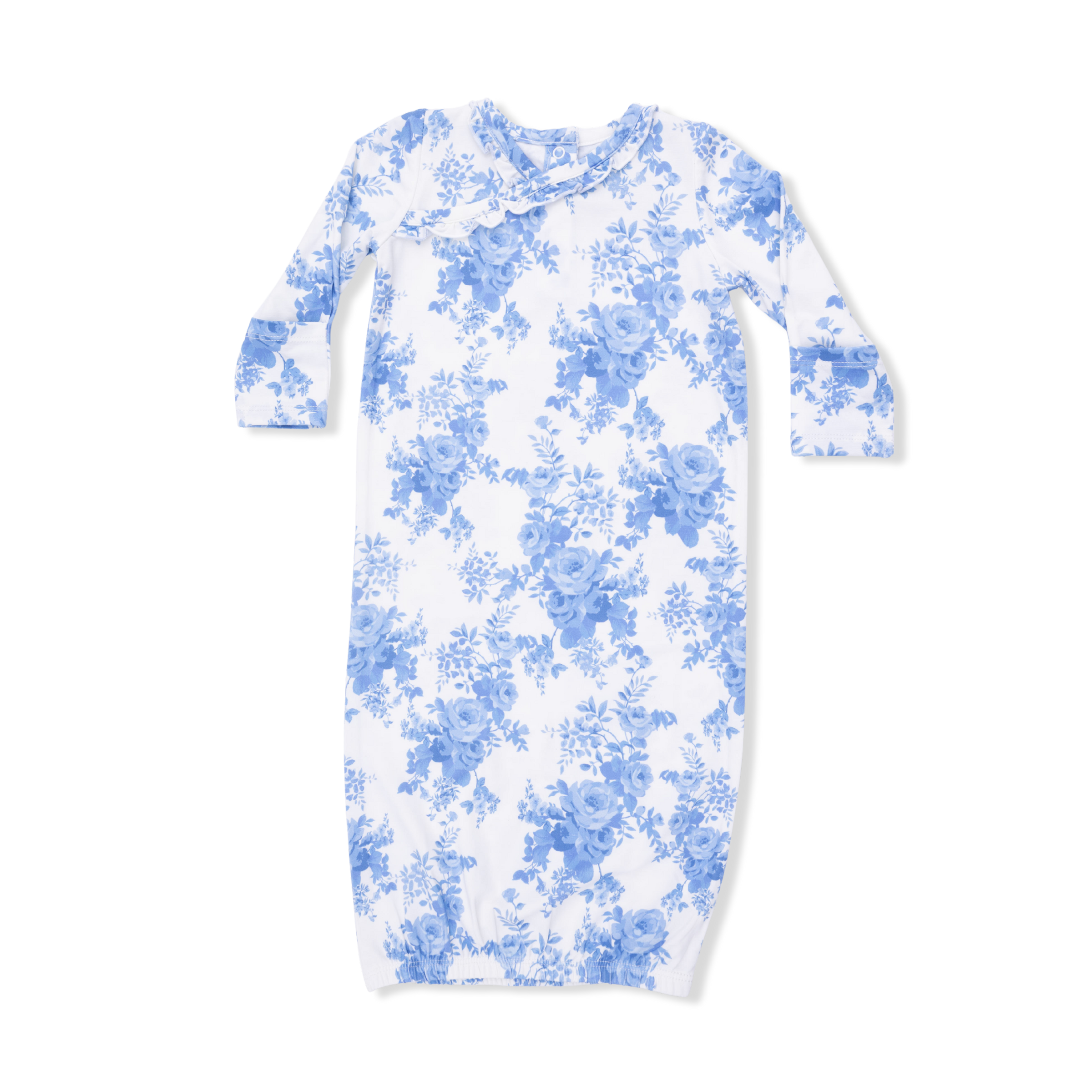 Dream Cottage Floral - Kimono Gown & Knot Headband