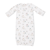 Flower Ducklings - Kimono Gown & Knot Headband