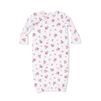 Pink Rosettes - Kimono Gown & Knot Headband