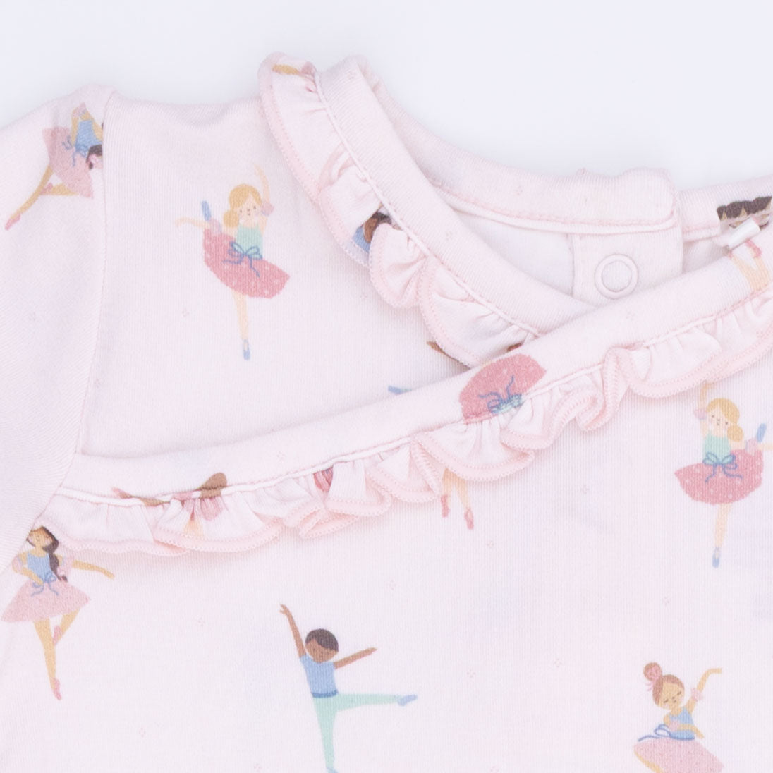 Petite Ballet - Kimono Gown & Ruffle Knotted Hat