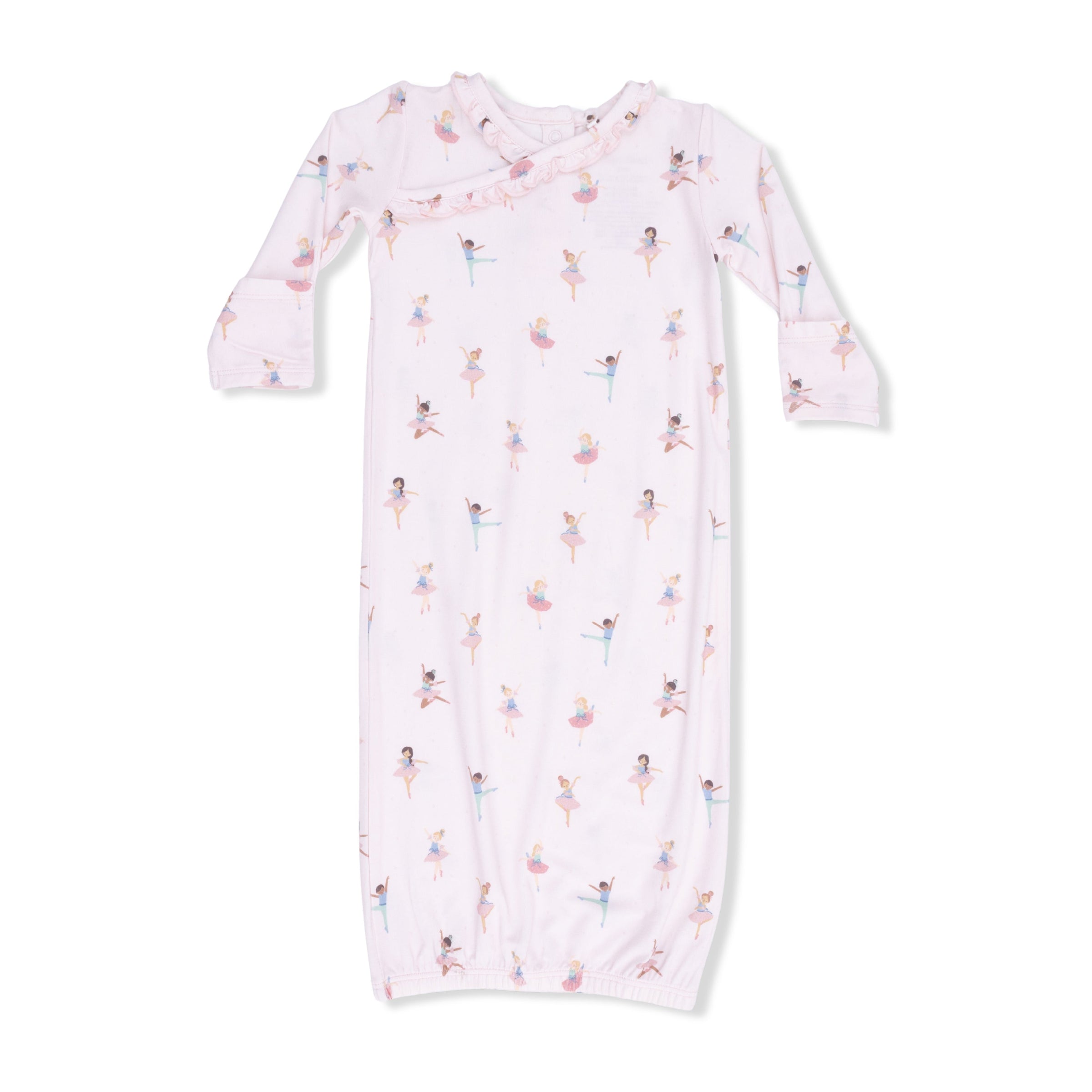 Petite Ballet - Kimono Gown & Ruffle Knotted Hat