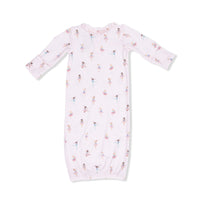 Petite Ballet - Kimono Gown & Ruffle Knotted Hat