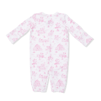 Puppy Toile Pink - Convertible Gown