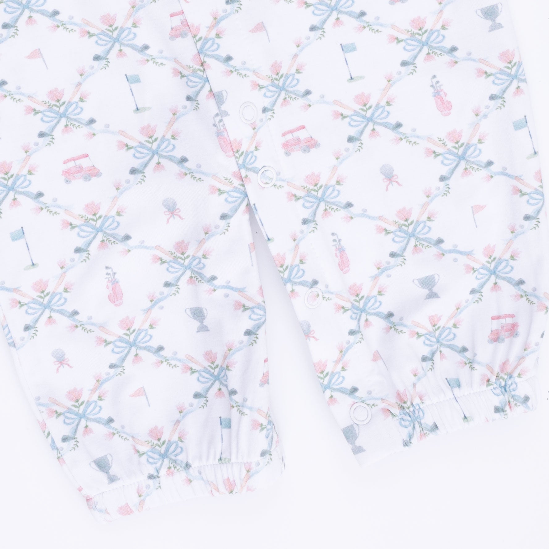 Golf Trellis Pink - Convertible Gown