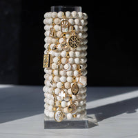 Sun Charm, Mother of Pearl, Charm Bar, Bag Charm