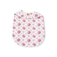 Rose Bow Lattice - Feeding Bib