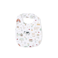 Cute Farm Animals Uni - Feeding Bib