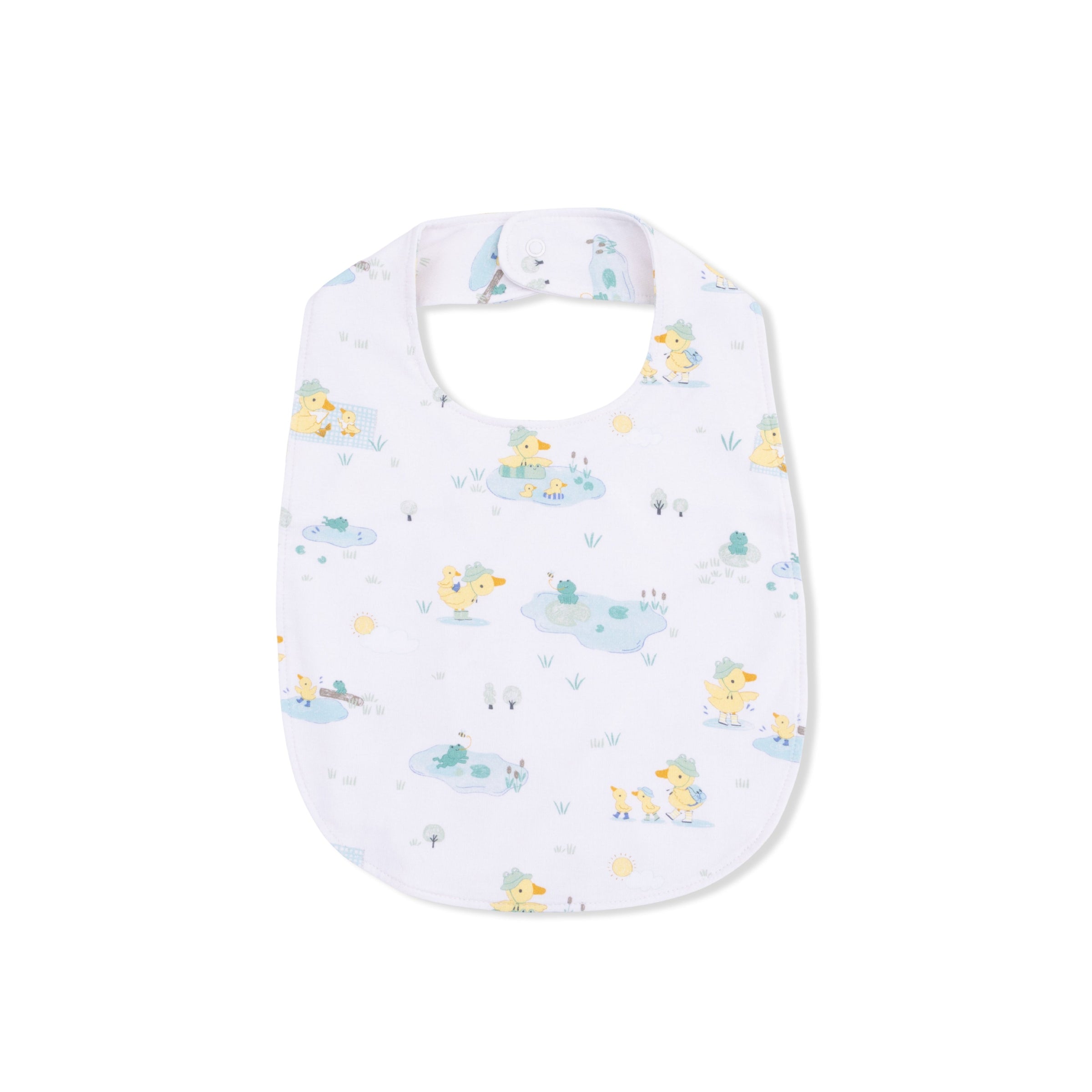 Frog and Duck Pond - Feeding Bib