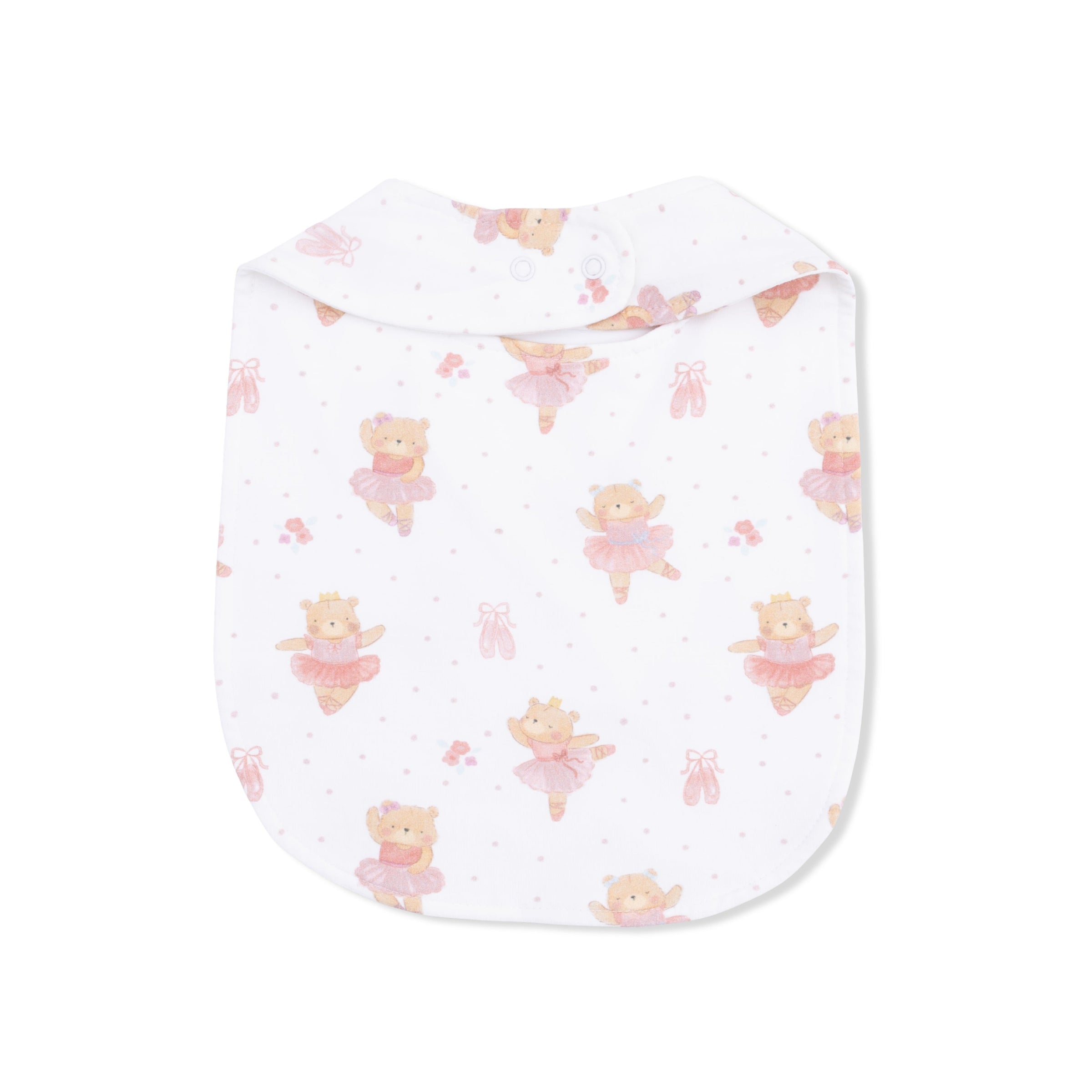 Teddy Bear Ballerina - Feeding Bib