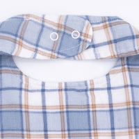 Western Boot Plaid - Feeding Bib