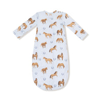 Horses - Blue - Bundle Gown