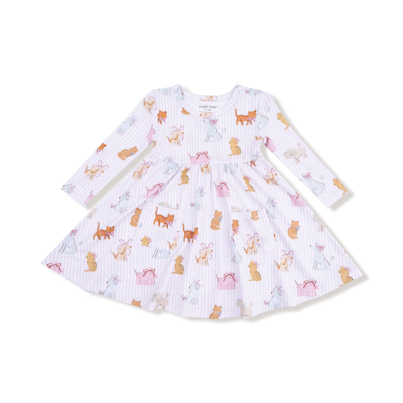Fancy Pets - Twirly Long Sleeve Dress