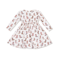 Future Cowgirl - Twirly Long Sleeve Dress