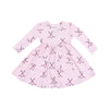 Hockey - Pink - Twirly Long Sleeve Dress