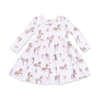 I Love Horses - Twirly Long Sleeve Dress