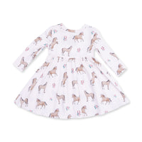 I Love Horses - Twirly Long Sleeve Dress