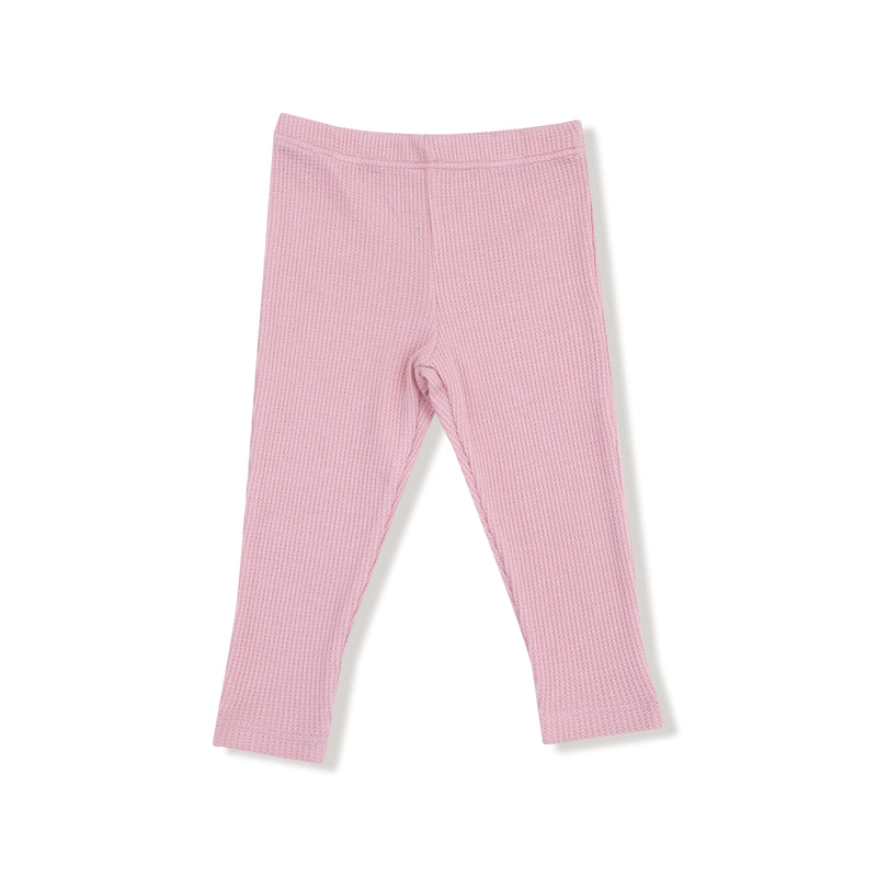 Antoinette Floral - Long Sleeve High Waisted Top with Ruffles + Legging