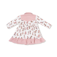 Future Cowgirl - Long Sleeve Cowgirl Bodysuit Dress