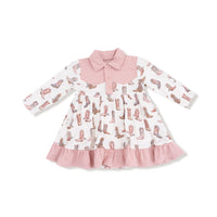 Future Cowgirl - Long Sleeve Cowgirl Bodysuit Dress