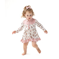 Future Cowgirl - Long Sleeve Cowgirl Bodysuit Dress