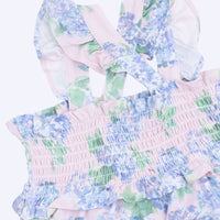 Hydrangeas - Smocked Top with Bloomer