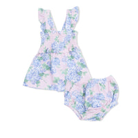 Hydrangeas - Smocked Top with Bloomer